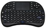 Mini wireless draadloos toetsenbord + muis Rii I8 keyboard *ZWART*