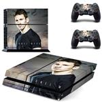 117 Sticker skin wrap ps4 stickers playstation 4 + 2x controller