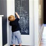 Krijtbord bord sticker muursticker deur krijt 45x200CM *ZWART*