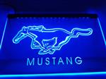 Mustang neon bord lamp LED cafe verlichting reclame lichtbak