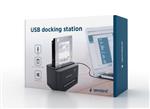 Docking station SATA HDD SSD harde schijf 2.5 + 3.5 inch usb dock