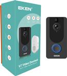 Wifi deurbel intercom video camera deur bel ring eufy EKEN V7 + app