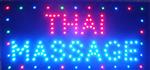 Thaise Massage LED bord lamp verlichting lichtbak reclamebord #D