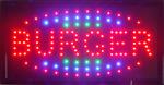Burger lamp LED verlichting reclame bord lichtbak #C2