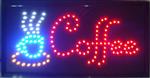 Coffee koffie lamp LED verlichting reclame bord lichtbak #F