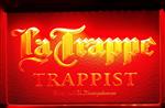 La Trappe neon bord lamp LED cafe verlichting reclame lichtbak *oranje*