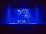 Scania neon bord lamp LED verlichting reclame lichtbak vrachtwagen #2