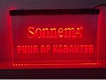 Sonnema neon bord lamp LED verlichting reclame lichtbak bier #1