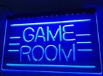 Game room neon bord lamp LED  verlichting reclame lichtbak *blauw*