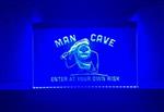 Mancave neon bord lamp LED verlichting reclame lichtbak #1