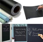 Krijtbord bord sticker muursticker deur krijt 45x100CM *ZWART*