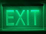 Exit uitgang neon bord lamp LED verlichting reclame lichtbak
