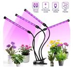 LED kweeklamp kweek groei bloei lamp planten + timer *4x arm*