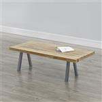 Stalen A tafelpoot set van 2 meubelpoot 40x12x40 cm grijs