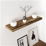 [en.casa] Wandplank Bredebro 3,6x80x23 cm houtkleurig