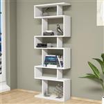 [en.casa] Boekenkast schap Brovst 157x60x20 cm wit