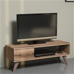 [en.casa] TV meubel Aarup 90x30x33 cm Eiken