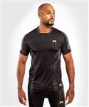 Venum Athletics Dry Tech T-shirt Zwart Goud