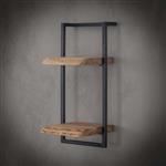 Wandplank Edge | Twee planken  | 65 cm