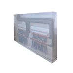 Verdeleromkasting, kleur RAL 9016 - (lxhxd) 1250x500x175mm