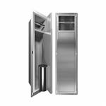 Inbouw Toiletrolhouder LoooX Closed CL7 Met Closetborstel RVS