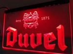 Duvel neon bord lamp LED verlichting reclame lichtbak bier