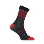 Heren sokken Hero Zwart/rood
