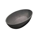 Vrijstaand Bad New Stone Lava 180X85X52Cm Solid Surface