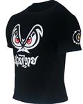 Fluory Bad Eyes Muay Thai Kickboks T-Shirt Zwart