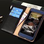 DrPhone Xperia XZ2 Flip Cover - Kaart Case met briefvak [Stand functie] PU Lederen Portemonnee Case 