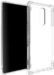 DrPhone XZ4 TPU Hoesje - Siliconen Bumper Case met Verstevigde randen – Transparant