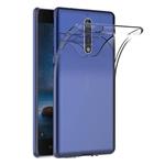 Nokia 8 Transparant Gel Siliconen Ultradunne Case