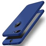 iPhone 8+/7+ Plus Soft Gel Ultradunne schokbestendige Hybrid 360 TPU Case - Blauw