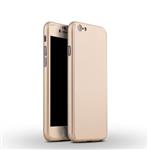 CNC Crafted iPhone 6S / 6 Premium 360° Tempered Glas Case Gold Fury