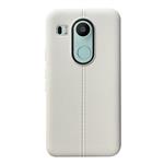 LG Nexus 5X Ultra Dunne TPU Premium Kwaliteit Case Wit