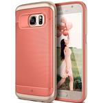 Caseology ® Wavelength Series Shock Proof Grip Cover Samsung S7 Case Coral Pink + S7 Screen Protecto