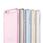iPhone 6S Plus / 6 Plus Dual TPU Case 360 Graden Cover  2 in 1 Transparant Rosegold