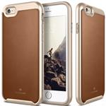Caseology® Envoy Series iPhone 6S Plus / 6 Plus Leather Brown + iPhone 6S Plus / 6 Plus Screenprotec