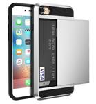 iPhone 7 Plus Arc Card Case Premium Protection Zilver