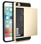 iPhone 7 Plus Arc Card Case Premium Protection Goud