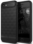 Caseology ® Parallax Series Shock Proof Grip Case iPhone 7/8 Black / Black + Screenprotector