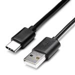 2 meter Gecertificeerd Type C USB kabel - Zwart