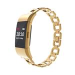 Fitbit Charge 2 Fashion stalen armband -Inclusief Adapters - goud