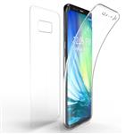 Samsung Galaxy S8 Dual TPU Case 360 Graden Cover 2 in 1 Voor en Achter Volledig Transparant