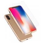 Hard Case 360º Ptotection iPhone X Gold