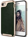 Caseology® Envoy Series iPhone 8 / 7 Leather Green + iPhone Screenprotector HD