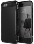 Caseology ® Vault Series Shock Proof Grip Case iPhone 8 / 7 Black + Screenprotector
