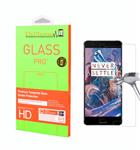 DrPhone Oneplus 3 Glas - Glazen Screen protector - Tempered Glass 2.5D 9H (0.26mm)