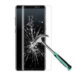 DrPhone Samsung Note 8 Glas 4D Volledige Glazen Dekking Full coverage Curved Edge Frame Tempered gla