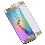 DrPhone Samsung S6 Edge Glas 4D Volledige Glazen Dekking Full coverage Curved Edge Frame Tempered gl